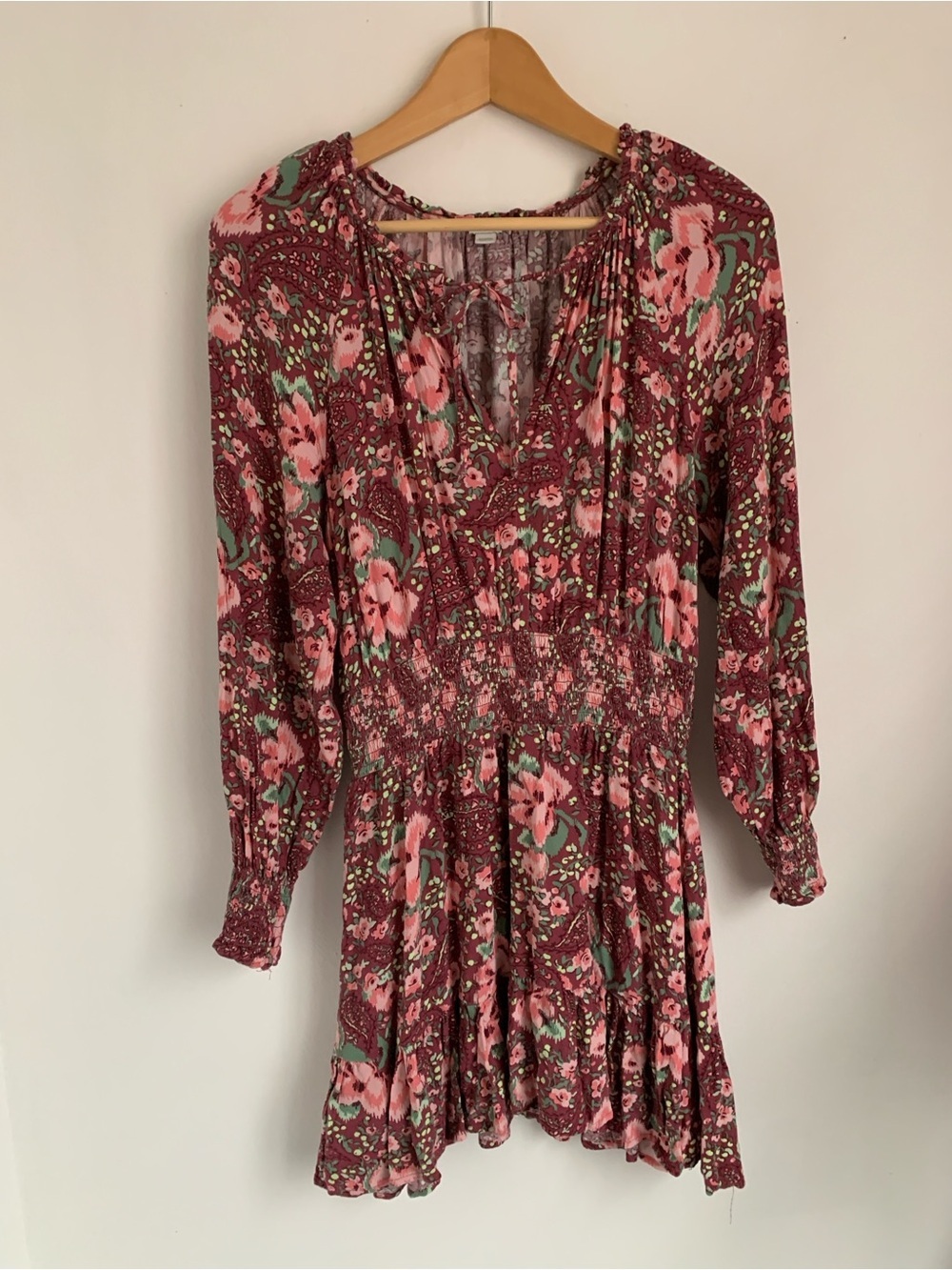 Aerie Floral Mini Dress - Picture 3 of 7